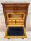 Mid-19th Century French Louis Philippe Carved Walnut Secretary Cabinet, 1890s 8