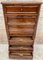 Mid-19th Century French Louis Philippe Carved Walnut Secretary Cabinet, 1890s, Image 15