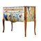Louis XV Style Commode with Marble Top, 1950s, Image 4