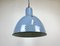 Vintage Blue Cast Iron Ceiling Lamp, 1950s 6