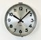 Swiss Industrial Wall Clock from Sterling, 1960s 1
