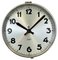Swiss Industrial Wall Clock from Sterling, 1960s, Image 7