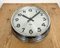 Swiss Industrial Wall Clock from Sterling, 1960s 8