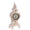 French Baroque Style Countertop Clock in Porcelain, 1800s, Image 1