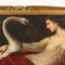 Leda e il cigno, Italia, XIX secolo, Olio su tela, Incorniciato, Immagine 3