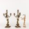 Candelabri in bronzo, XIX secolo, set di 2, Immagine 2