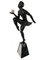 Art Deco Marble Bearer Ball Dancer Statue, France 1
