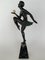 Art Deco Marble Bearer Ball Dancer Statue, France 2