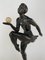 Statue de Danseur de Balle Art Déco en Marbre, France 7