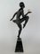 Art Deco Marble Bearer Ball Dancer Statue, France, Image 4