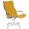 Yellow Swivel Chair by Rudolf Szedleczky, 1970s 1
