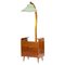 Bar Cabinet with Lampshade in Mid-Century Modern Style, 1960s 1