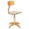 Bauhaus Wooden Model No. 364 Swivel Chair from Ama Elastik, 1940s 1