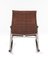 Leather Rocking Folding Chair by Takeshi Nii, 1950s 4