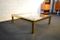 Vintage Gold Leaf Coffee Table from Belgochrom 3