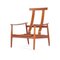 FD-164 Army Chair with Footstool by Arne Vodder for Cado, Set of 2, Image 3