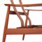 FD-164 Army Chair with Footstool by Arne Vodder for Cado, Set of 2 16
