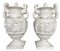 20th Century Greek Style White Carrara Marble Urns, Set of 2 1