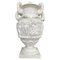 20th Century Greek Style White Carrara Marble Urns, Set of 2, Image 4