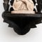 Traditionelle Jungfrau Figur aus Gips in einem Holzaltar, 1950er 10