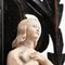 Traditionelle Jungfrau Figur aus Gips in einem Holzaltar, 1950er 7