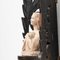Traditionelle Jungfrau Figur aus Gips in einem Holzaltar, 1950er 12