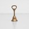 Traditional Spanish Rustic Bronze Hand Bell Bottle Opener, 1950s 9