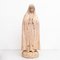 Traditionelle Jungfrau Figur aus Gips, 1950er 3