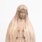 Traditionelle Jungfrau Figur aus Gips, 1950er 4