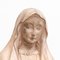 Figurine Vierge Traditionnelle en Plâtre, 1950s 6