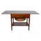 Nutwood Sewing Table by Hans Wegner for Andreas Tuck, 1980s 2