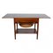 Nutwood Sewing Table by Hans Wegner for Andreas Tuck, 1980s, Image 2