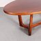 Vintage Copper and Wood Coffee Table, 1970s 4