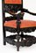 Antique Historic Carved Basswood Throne Chair, 1900s, Image 5