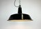 Industrial Black Enamel Hanging Lamp from Reluma, 1950s 17