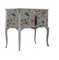 Gustavian Commode with Christian Lacroix Butterfly Design, 1950s 2