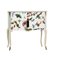 Gustavian Style Commode with Christian Lacroix Butterfly Design, 1950s 1
