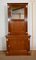 Mahogany 2-Cornered Directoire Style Cabinet, 19th Century 19