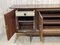 Sideboard aus Palisander mit Ledergriffen, 1960er 20