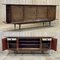 Sideboard aus Palisander mit Ledergriffen, 1960er 2