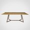 Trapeze Tr4 Dining Table in Travertine by Nicola Di Froscia 4