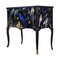 Gustavian Style Commode with Christian Lacroix Birds Design, 1950s 5