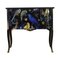 Gustavian Style Commode with Christian Lacroix Birds Design, 1950s, Image 1