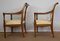 Antique Mahogany & Upholstery Armchairs, Set of 2 16