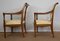 Antique Mahogany & Upholstery Armchairs, Set of 2, Image 16