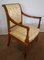 Fauteuils Antiques en Acajou et Tissu d'Ameublement, Set de 2 19