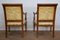 Antique Mahogany & Upholstery Armchairs, Set of 2 17