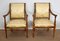 Antique Mahogany & Upholstery Armchairs, Set of 2 1