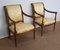 Antique Mahogany & Upholstery Armchairs, Set of 2 2