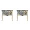Gustavian Louis XV Style Chests with Floral Pattern, 1950s, Set of 2, Image 1